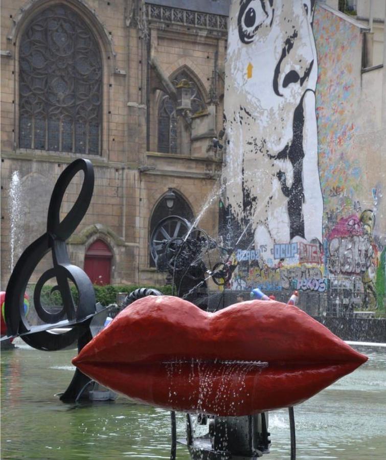 Pompidou Room Paris Centre Eksteriør billede